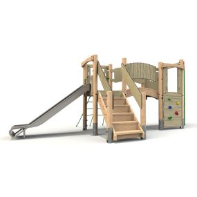 Double Deck Unit 01 Timber Tower