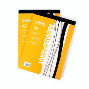 A4 Newsprint Pad 100 sheets of newsprint | Creative Activity