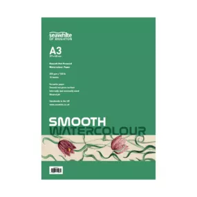A3 Watercolour Hot Press Pad 15 sheets 350gsm