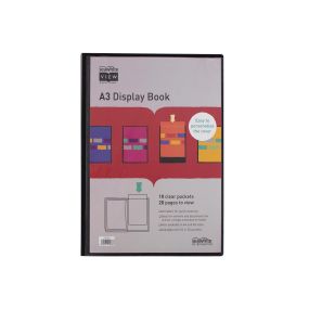 A3 Display Book 10 clear pockets | Creative Activity