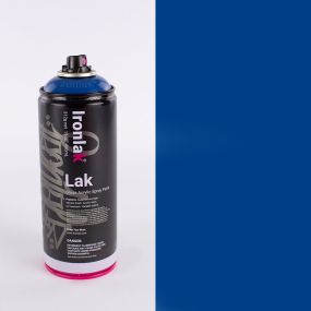 Ironlak Acrylic Spray Paint  400ml Can - Phat True Royal (aka Storm ST) | Creative Activity