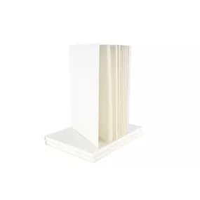 A4 Portrait All-White Cartridge Hardbacked Sketchbook 92 pages 140gsm