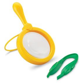 Learning Resources Jumbo Magnifier and Tweezer Set