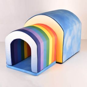 Giant Sensory Tunnel Set Rainbow | Creative Activity