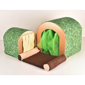 Giant Sensory Tunnel Set Grass | Creative Activity