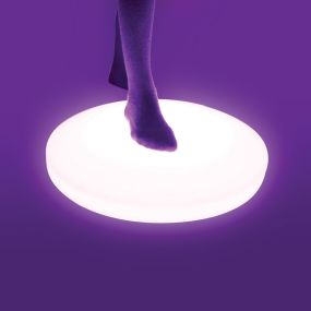 Round Interactive Light Up Floor Tile