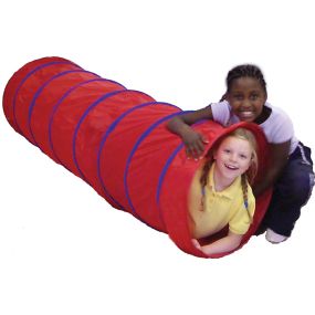 Concertina Pop-up Play Tunnel 1.83m Red