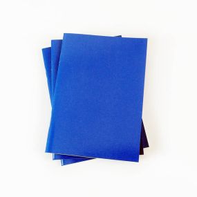 A5 Portrait Starter Sketchbook Laminated Blue Cover 40 pages 140gsm