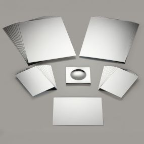 Double Sided Plastic Mirrors 150 x 100mm 10pk