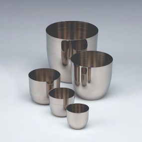 Stainless Steel Crucible 35mm Diameter – 25ml x 10pcs