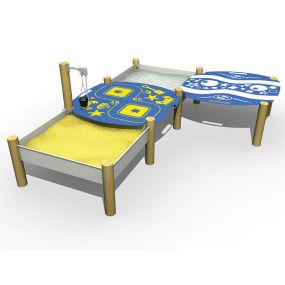 L5 - Two troughs with pulley