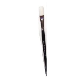 One Stroke White Synthetic Sable Brushes 12.5mm - pack of 10 | Creative Activity