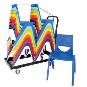 Chevron Chairs Trolley | Creative Activity