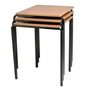 Crushbent Frame Square Table 600 X 600 MDF Edge H640mm