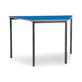 Welded Frame Trapezoidal Table 1100 X 550 MDF Edge H460mm