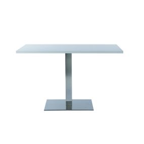 Stainless Steel Column Leg Coffee Table - Rectangular 1000 x 600mm | Creative Activity