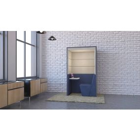 Confer 1 Seater Booth Flat Roof | Creative Activity