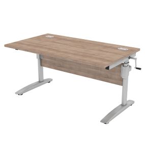 Orbit Height Adjustable Rectangular Desk 1200 x 800mm | Creative Activity