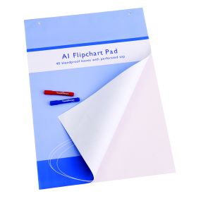 A1 Flipchart Pads 40 Sheets per Pad - Pack of 5 Pads | Creative Activity
