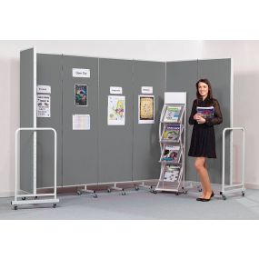 Instant Mobile Display Wall W4200 x H1940mm (7 panel system) | Creative Activity