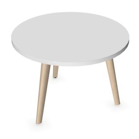 Nova Wood Coffee Table - Circular 700mm Dia | Creative Activity