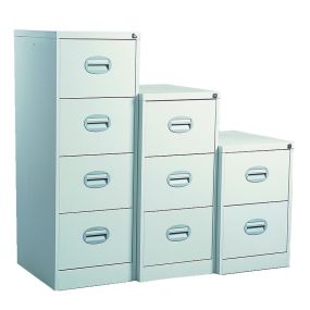 Lugano Standard Filing Cabinet 4 drawer - 1320mm high | Creative Activity