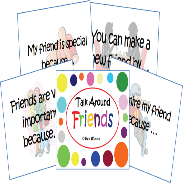 Circle Time Discussion Cards… Friends