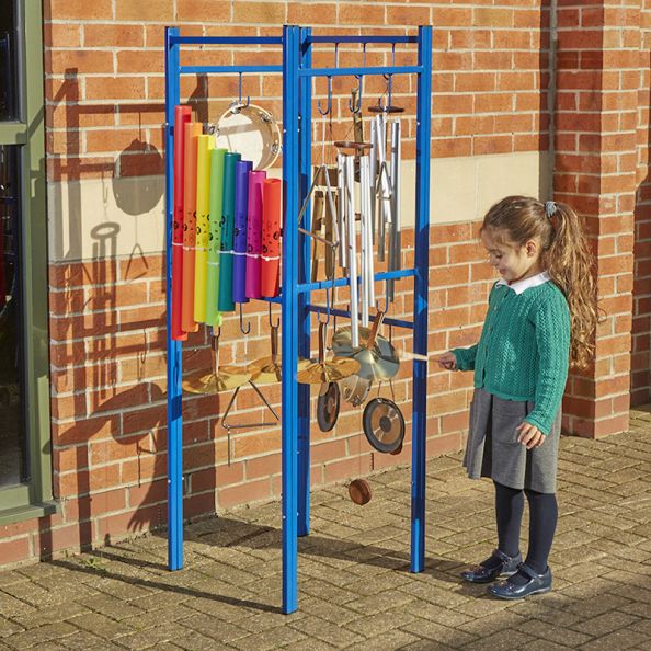 MES Outdoor Music Frame and Instruments | Creative Activity