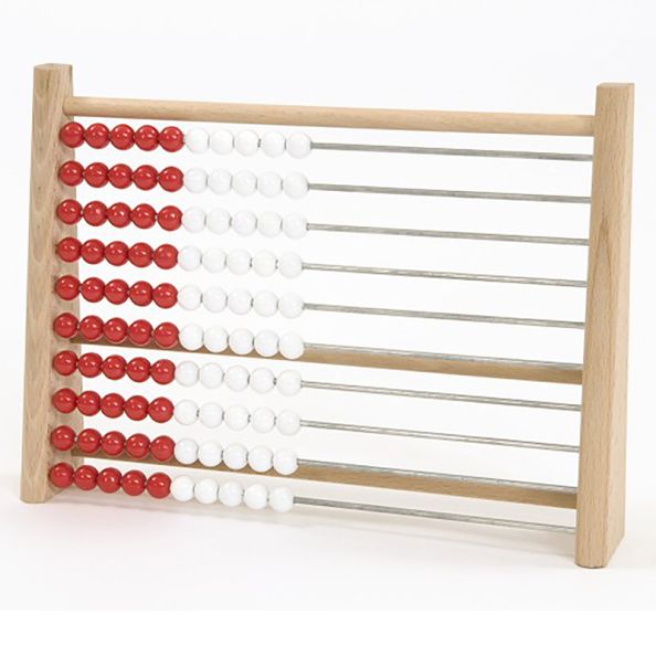 Wooden Two Colour Abacus | Creative Activity