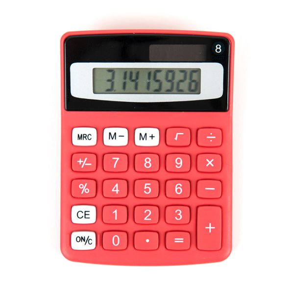 Big Button Coloured Calculators Single | Creative Activity