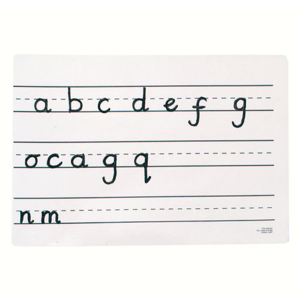 Dry Wipe Boards With Handwriting Guidelines 6pk | Creative Activity