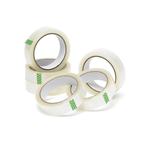 Clear Adhesive Tape Roll 25mm x 66m 18pk | Creative Activity
