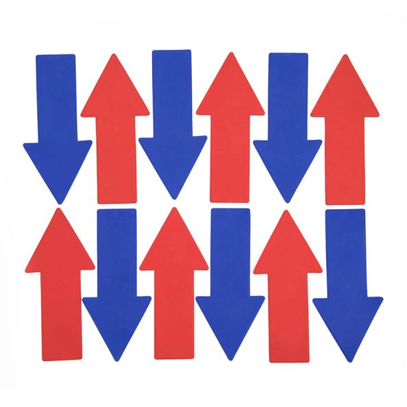 Rubber Floor Markers Arrows 12pk | Creative Activity