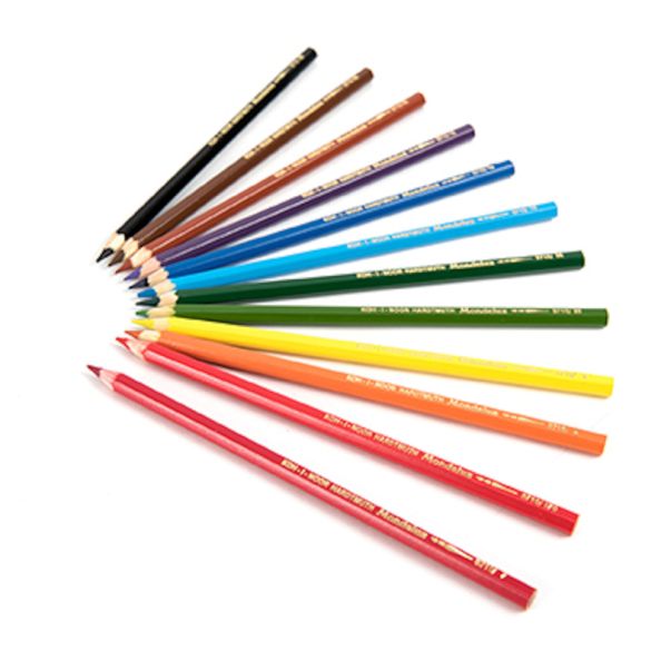 Koh-i-noor Watercolour Pencils Assorted 12pk | Creative Activity