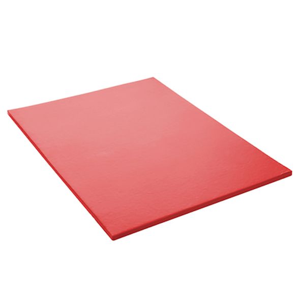 Chipfoam Gym Mats H1inch x W4ft x L6ft Red
