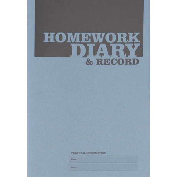 A5 Homework Diary 20pk | Creative Activity