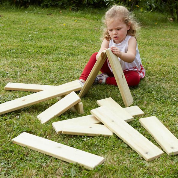 DD Mini Wooden Planks 12pk | Creative Activity