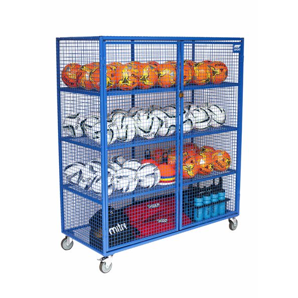 Lockable Mobile Ball Storage Cabinet | Creative Activity