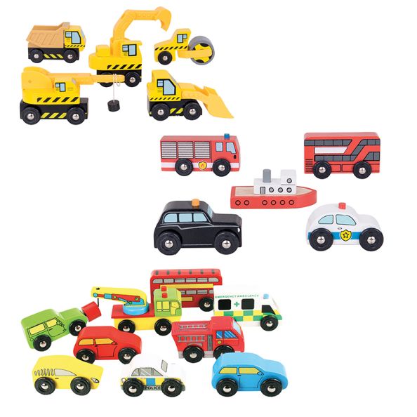 Small World Vehicle Collection 19pcs | Creative Activity