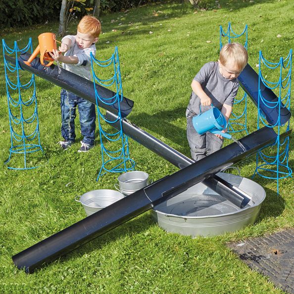 Outdoor Jumbo Guttering & Channelling | Creative Activity