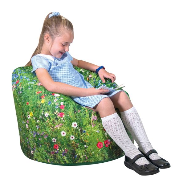 Nature Printed Children's Bean Bag Autumn Leaves | Creative Activity