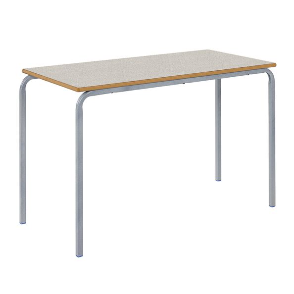 Rectangular Crush Bent Tables L120cm H71cm Grey | Creative Activity