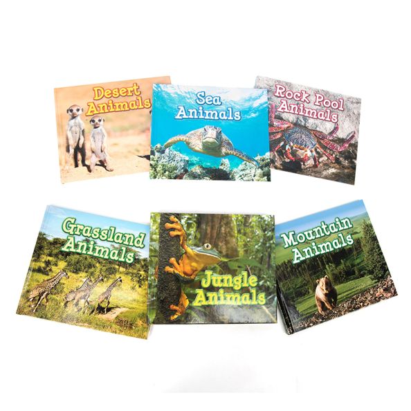 Animals In Their Habitats Book Pack KS1 6pk | Creative Activity