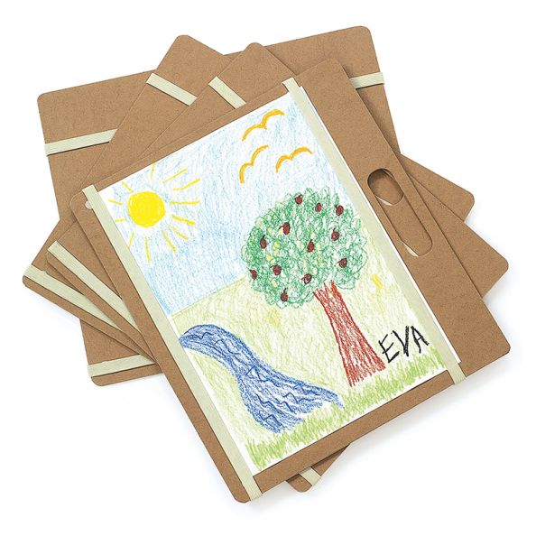 Wooden Portable Drawing Boards 6pk | Creative Activity