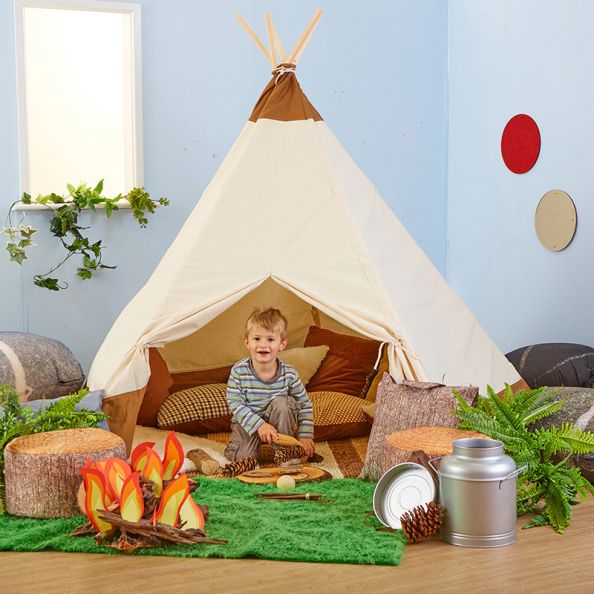 Fabric Teepee | Creative Activity