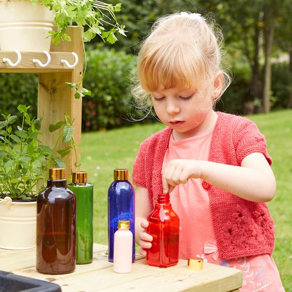 Plastic Assorted Sizes Bottle Set 5pk | Creative Activity