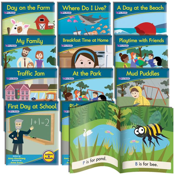 Letters & Sounds Book Collection Phase 1 - Fiction | Creative Activity