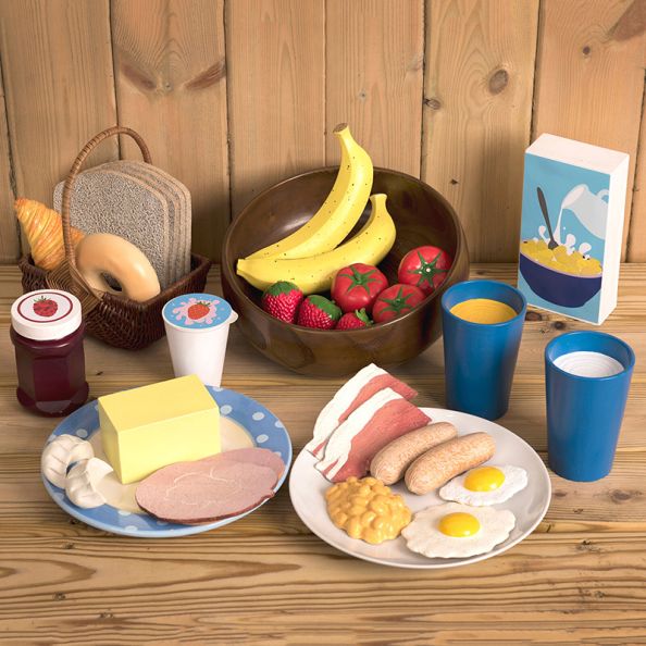 Role Play Breakfast Food Set | Creative Activity