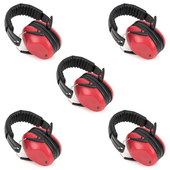 Ear Defenders 5pk Red | Creative Activity