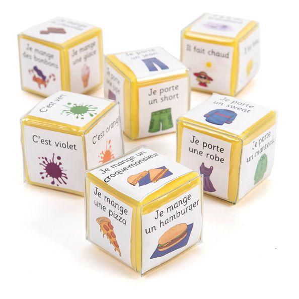Mini Foam Dice | Creative Activity